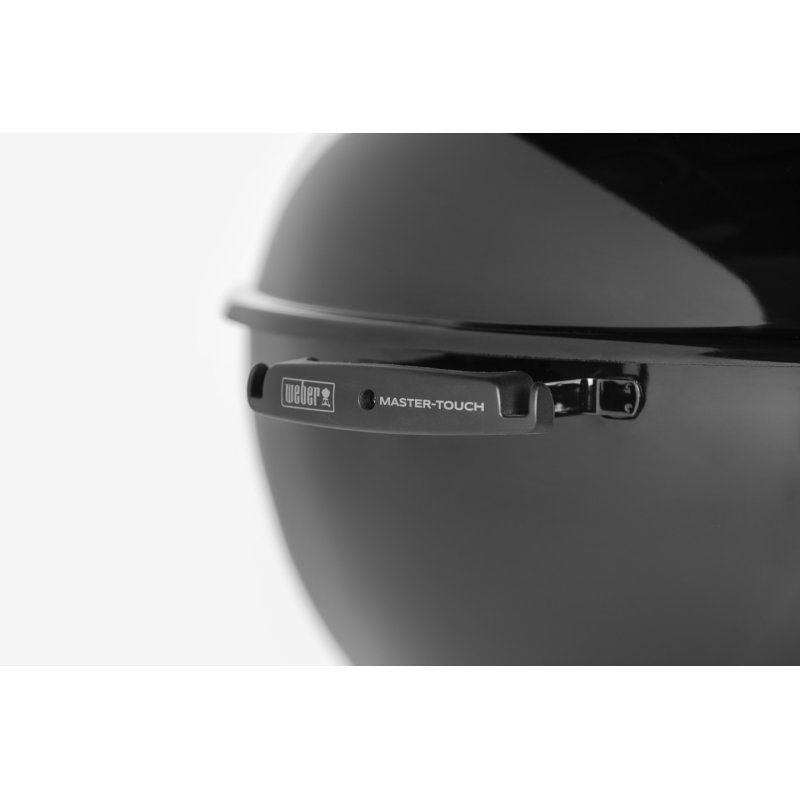 Weber Holzkohlegrill Master Touch GBS E-5750, 57 cm Schwarz