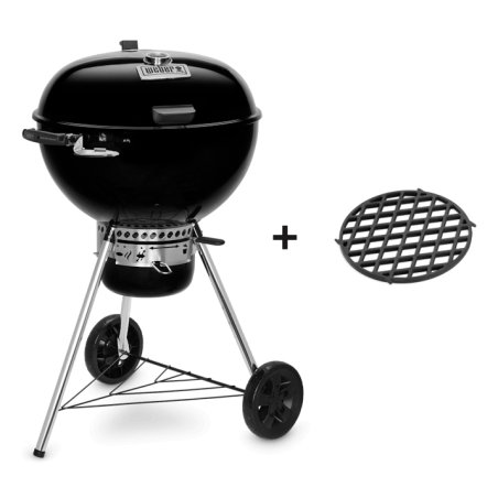 Weber Master-Touch GBS Premium E-5775 Barbecue Chariot Charbon de bois (combustible) Noir