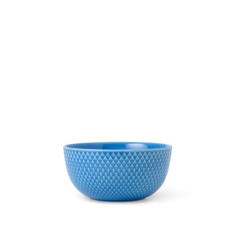 Lyngby Porcelæn - Rhombe Color Bowl 13 cm - Blue