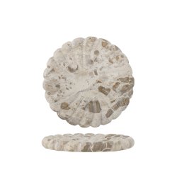 Bloomingville - Marlie Tray - Nature - Marble