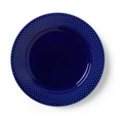 Lyngby Porcelæn - Rhombe Color Lunch Plate 23 cm - Dark Blue