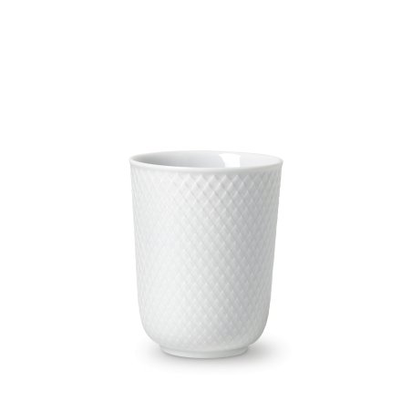Lyngby Porcelæn - Rhombe White Mug 33 cl