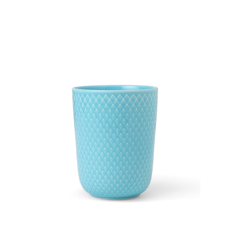 Lyngby Porcelæn - Rhombe Color Mug 33 cl - Turquoise