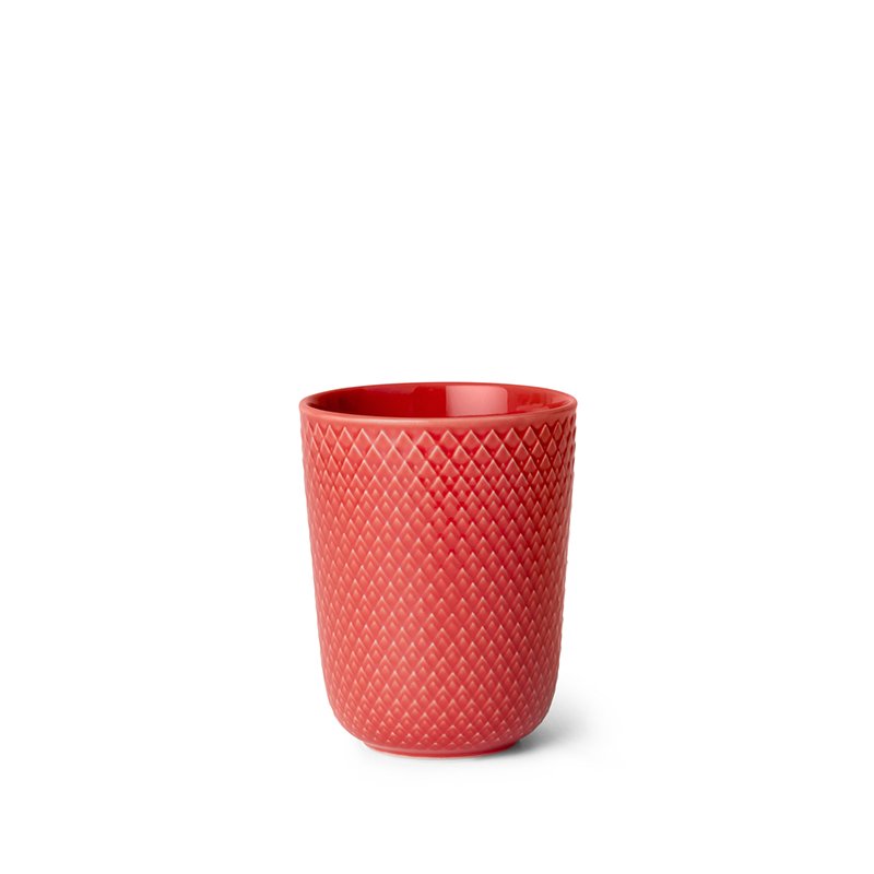 Lyngby Porcelæn - Rhombe Color Mug 33 cl - Coral