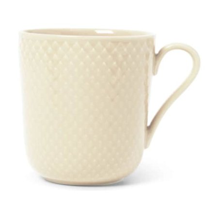 Lyngby Porcelæn - Rhombe Earth Mug With Handle 39 cl - Marble