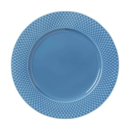 Lyngby Porcelæn - Rhombe Color Dinner Plate 27 cm - Blue