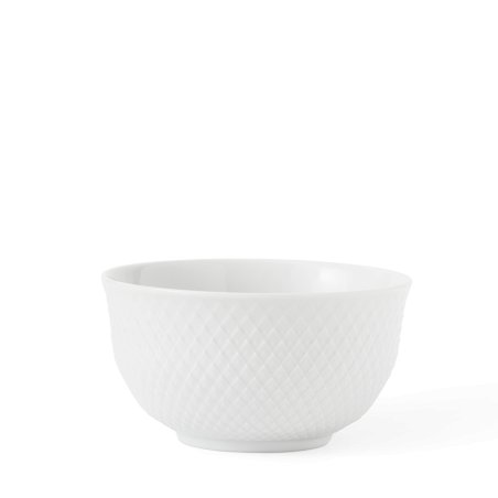 ​Lyngby Porcelæn - Rhombe Bowl 13 cm - White (​201232)