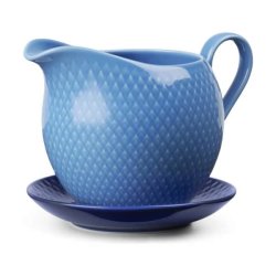 Lyngby Porcelæn - Rhombe Color Sauce Boat 67 cl - Blue