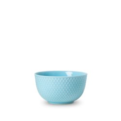 Lyngby Porcelæn - Rhombe Color Bowl 11 cm - Turquoise