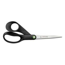 Fiskars 1074547 stationery/craft scissors Universal Straight cut Black, Stainless steel