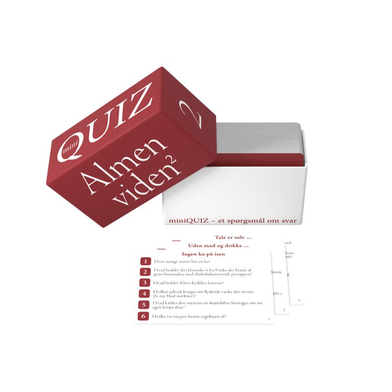 miniQUIZ - Almen viden 2