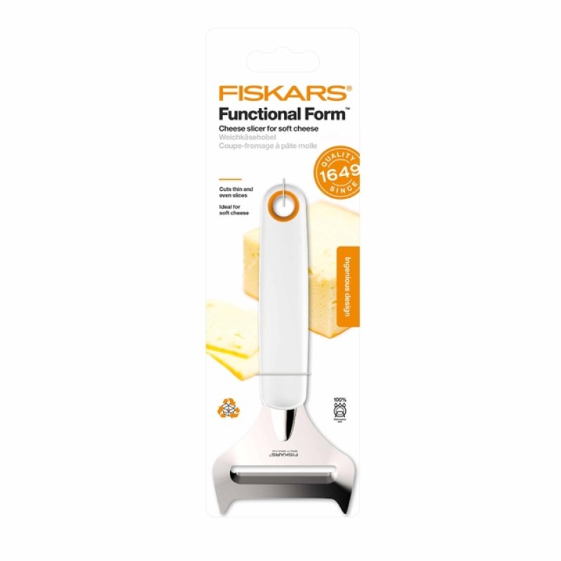 Fiskars - FunctionalForm Cheese Slicer for Soft Cheese