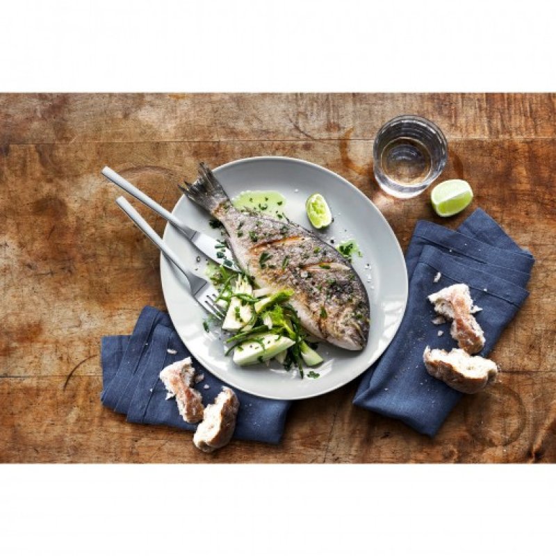 WMF 1291506046 Nuova Fischbesteck Set 12 teilig