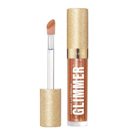 Revlon Super Lustrous Glimmer Gloss Hydrating & Plumping Lip Gloss with Plant Ingredients