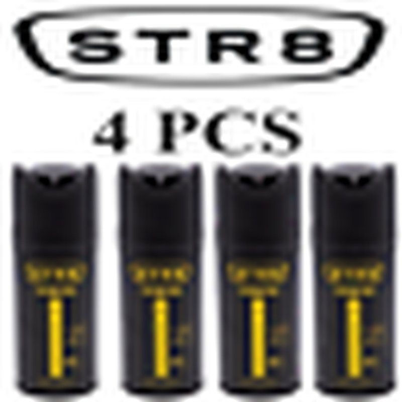 STR8 Men Ahead Deodorant Body Spray 48h Freshness 150ml - Pack of 4