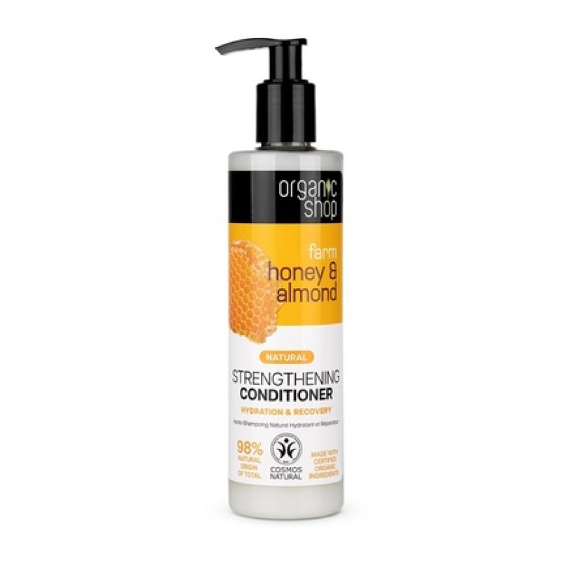 Honey & Almond Strengthening Conditioner Hydrate Moisturizing Restorer
