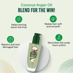 Vatika Naturals Ritual Coconut Argan Hair Oil 100ml Nourishing Hair Oil