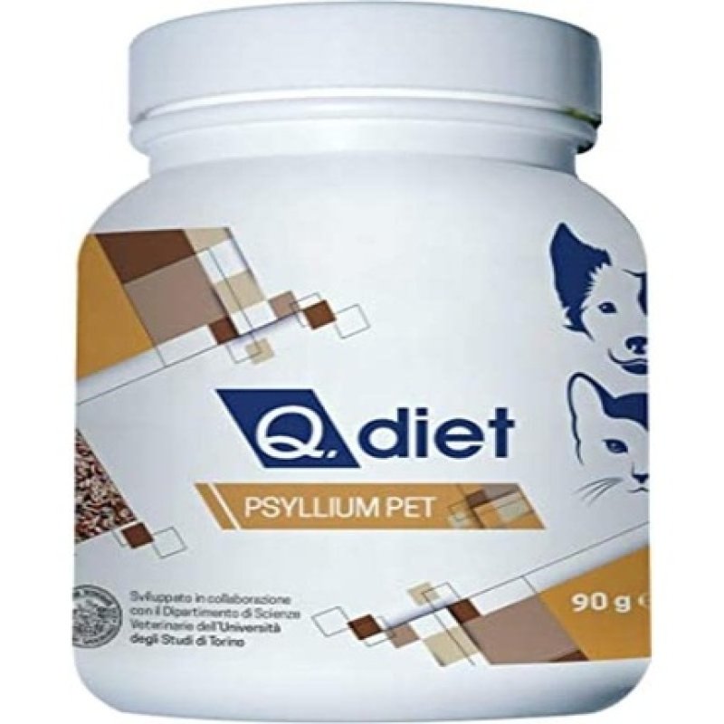 Qdiet Psyllium Pet