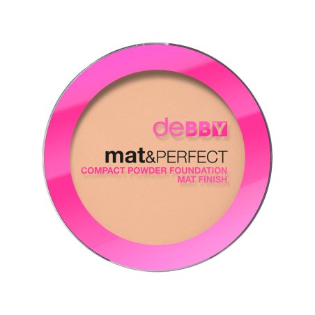 Debby By Deborah Mat & Perfect Compact Powder Foundation Mat Finish 02