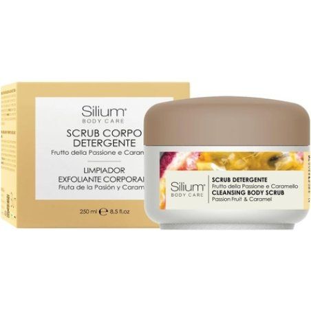 Silium Body Care Cleansing Body Scrub Passion Fruit & Caramel 250ml