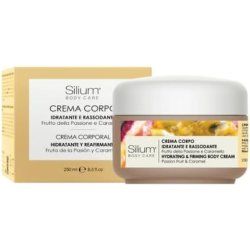 Silium Body Care Hydrating & Firming Body Cream Passion Fruit & Caramel 250ml