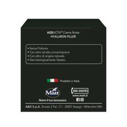 Matt Age Activ Face Cream Anti-Aging Night Hyaluronic Acid 3 Pack Moisturizing