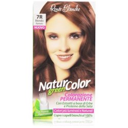 Hair Dye Permanent Natural Color Green 7 R Copper Blonde