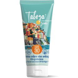 Taboga Mediterranean Sun Anti-Aging Face Sunscreen Made in Italy 50ml SPF 30