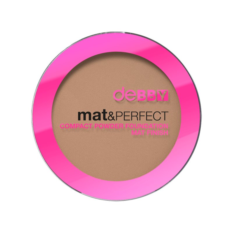 deBBY mat&PERFECT Compact case Powder 04 Biscuit