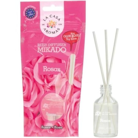 La Casa De Los Aromas Rose Aromatic Oil with Sticks 30ml
