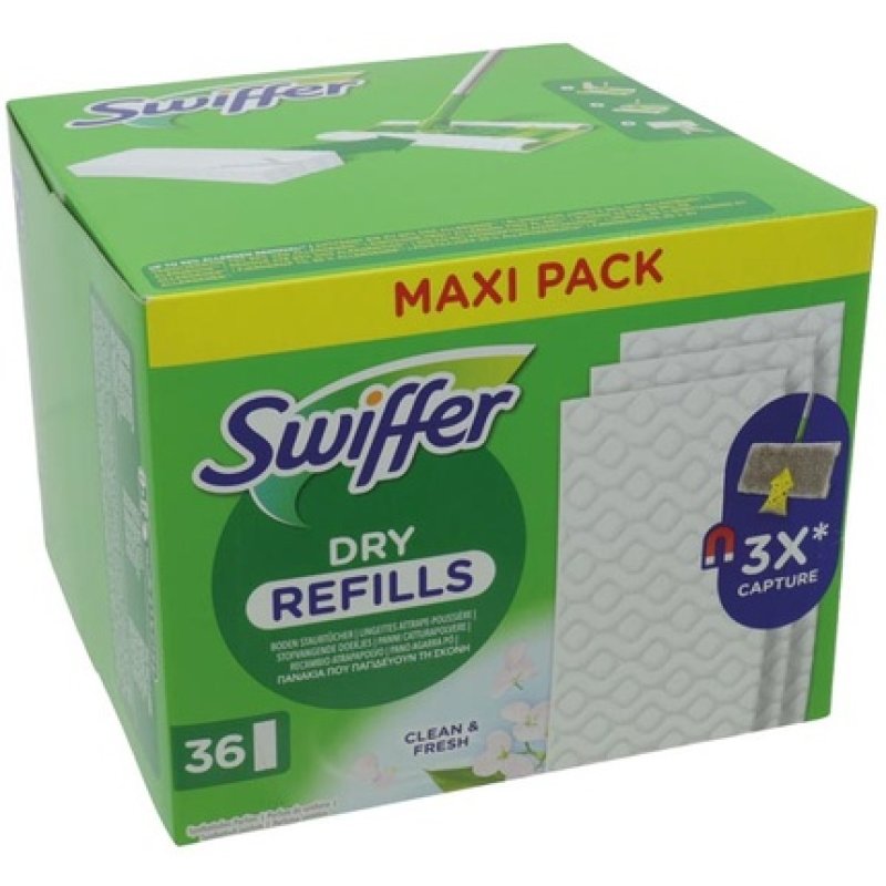 Swiffer Serpillère sèche - pack de recharge