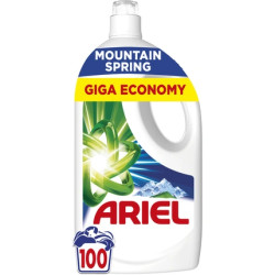 Ariel Gel 4.5l 100 Wash Loads Mountain Spring - Ariel Laundry Detergent