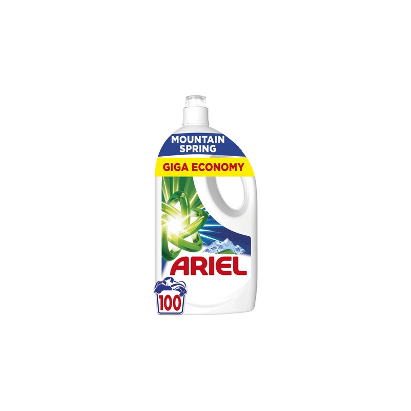 Ariel Gel 4.5l 100 Wash Loads Mountain Spring - Ariel Laundry Detergent