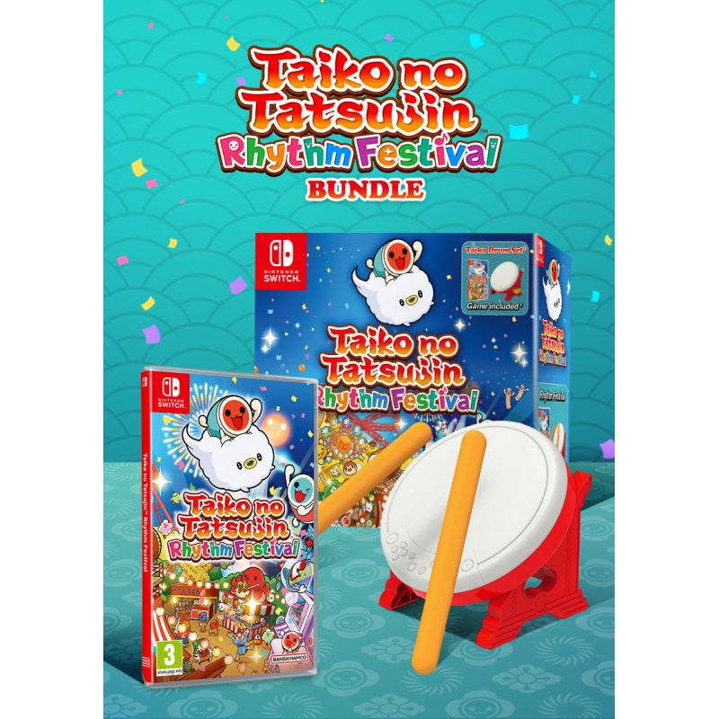 BANDAI NAMCO Entertainment Taiko no Tatsujin: Rhythm Festival Collector's Edition Collectors Spanish Nintendo Switch