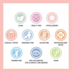 Physicians Formula Mineral Wear Diamond Mascara with Diamond Dust, Peptides, Mineral Powder and Nourishing Vitamin E