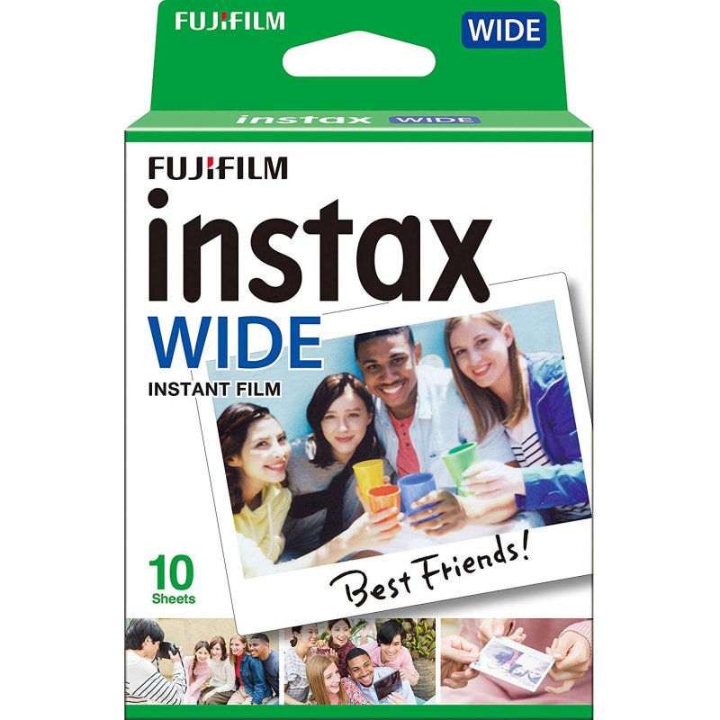 FUJIFILM Instant-Farbfilm Instax Wide, 10er Pack, 16899910