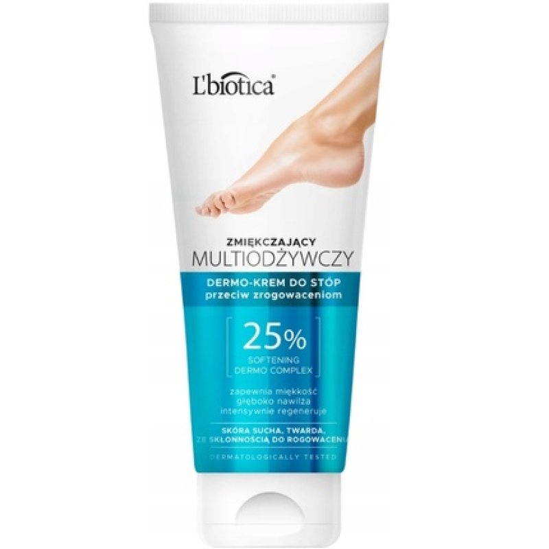 Lbiotica Softening Dermo-Cream Against Calluses For Feet 100 Ml