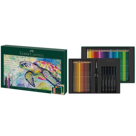 Faber-Castell Pitt Artist Pen Gift Set Multicolour 46 pc(s)