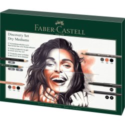 Faber-Castell - Discovery set dry art materials - 17 pcs (112925)