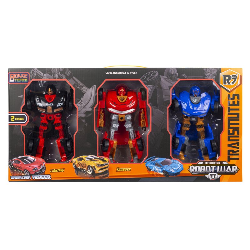 Speed Car - Transrobot - 3 Large Vehicles (46452)