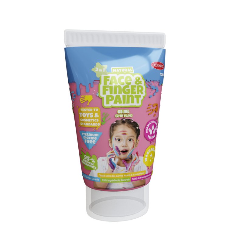 Face Painttoos - 65ml Tubes 6-Pack (109004)