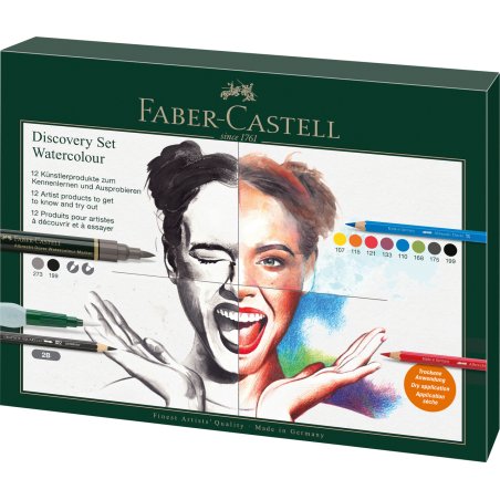 Faber-Castell - Discovery set Albrecht Dürer wet mediums - 12 pcs (117520)