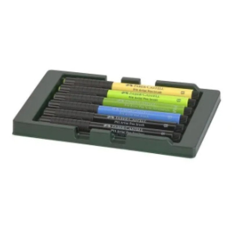 Faber-Castell - Pitt Artist Pen tin set - Paris - 12 pcs (267136)