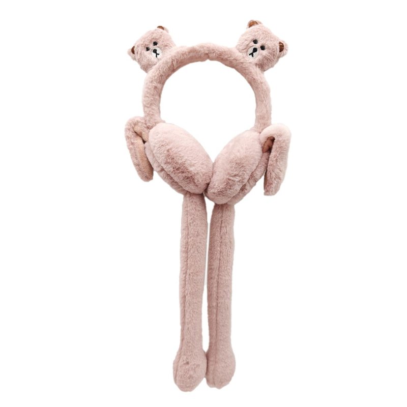 Tinka - Plush Earmuffs - Bear w. moveable ears (8-800424)