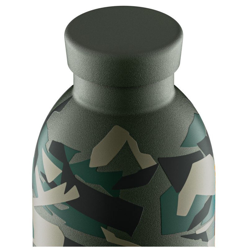 24Bottles Clima Bottle Vélo, Utilisation quotidienne, Fitness, Randonnée, Sports 500 ml Silicone, Acier inoxydable