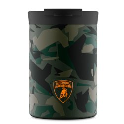 24Bottles Travel Tumbler Daily usage 350 ml Silicone, Stainless steel Black, Green