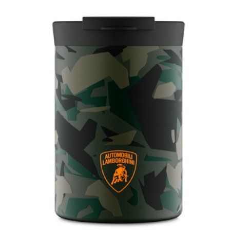 24Bottles Travel Tumbler Daily usage 350 ml Silicone, Stainless steel Black, Green