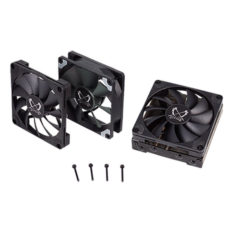 Scythe SHURIKEN 3 Carte-mère Ventilateur 9,2 cm Noir 1 pièce(s)