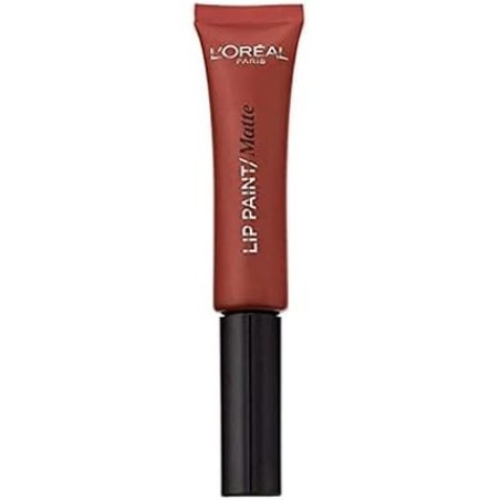 L'Oreal Infallible Nudist Matte Lip Paint 213 Stripped Brown