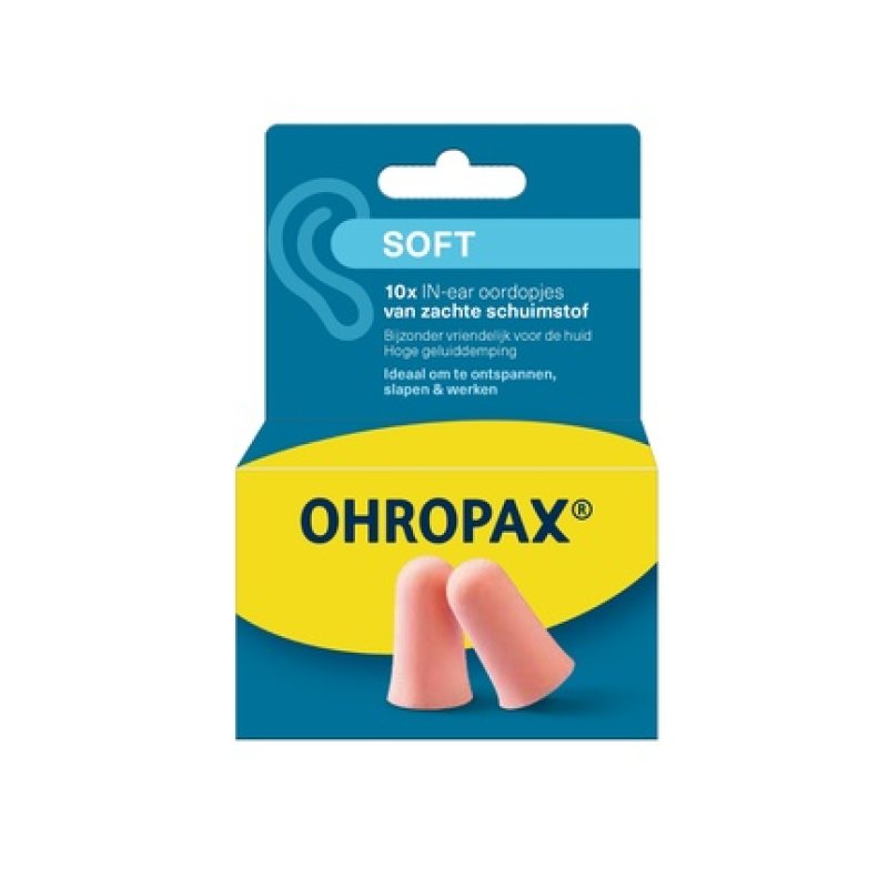 Ohropax Soft Sound Earplugs For Hearing Protection